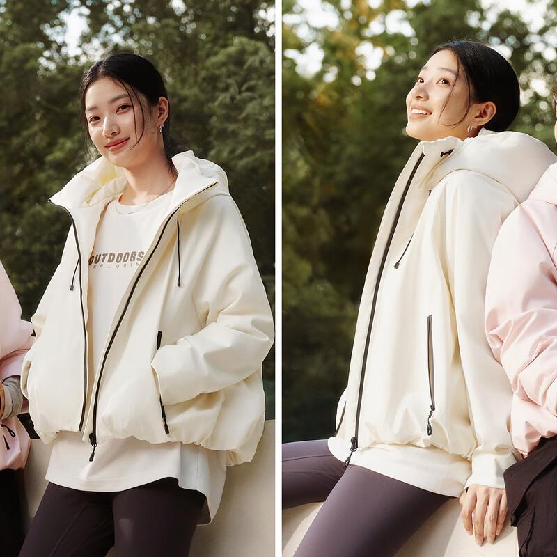 Semir Women's Short Hooded 90% Down Jacket