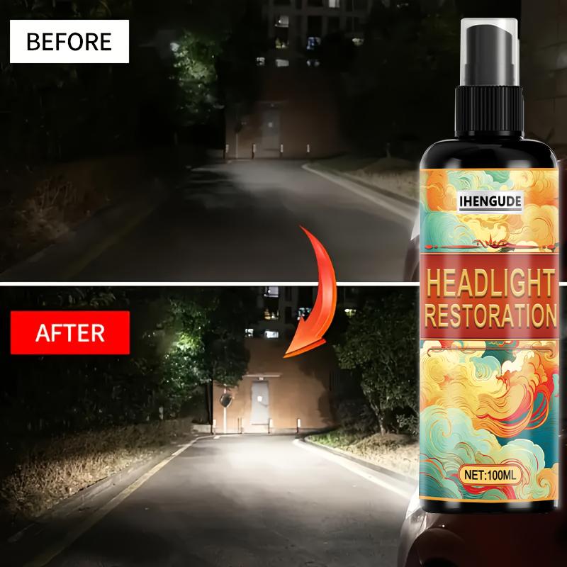 1 Piece Universal Headlight Lens Repair Kit, Car Headlight Oxidation Remover, Innovative Polishing Kit, Clear Headlights, Non-Scratch Quick Repair So
