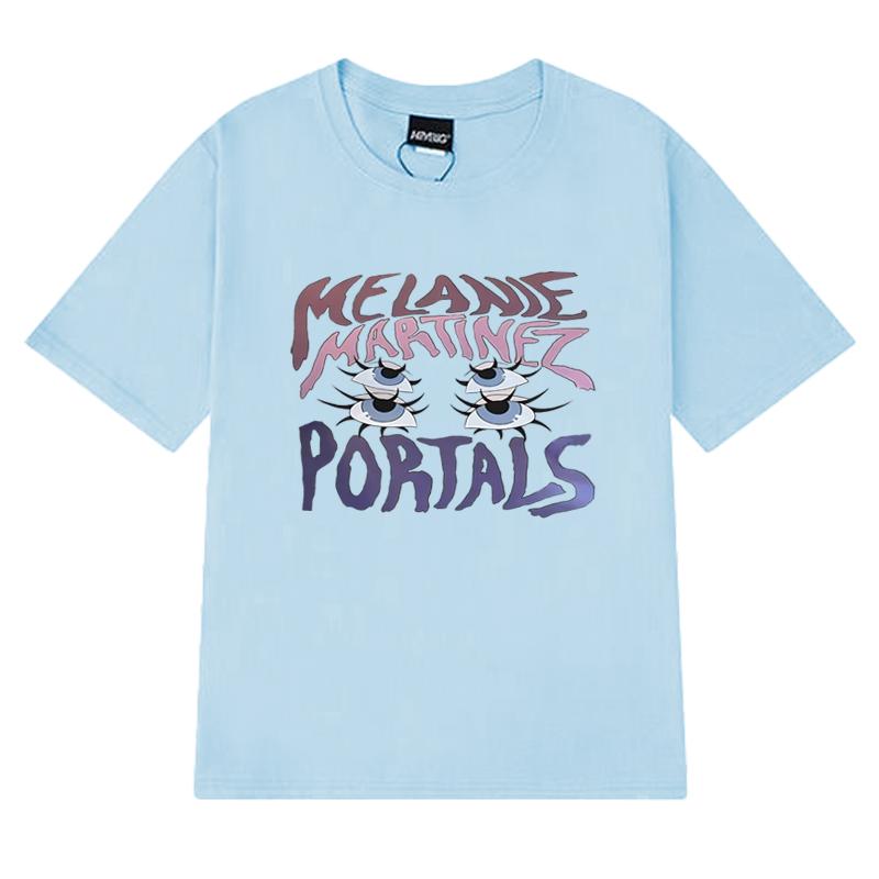 

Rapper Melanie Martinez Portals Album Graphic T shirt Unisex Women gothic Oversized short sleeve Tshirts Unisex 100 Cotton Tops S