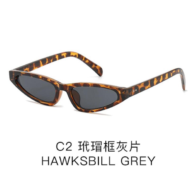 

European And N Retro Triangular Cat S Eye Sunglasses Female Korean Version Of The Fashion Ins Spice Girl Sunglasses Street Photo