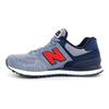 New Balance 574 Series Sweatshirt Retro Style Low Top Casual Running Shoes Women Sneaker Blue WL574WTC