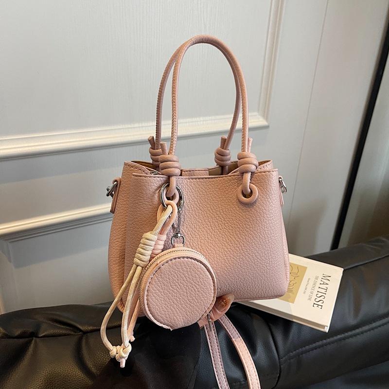 

Ручная сумка через плечо Женская новая модная сумка-мессенджер without pendant розовый