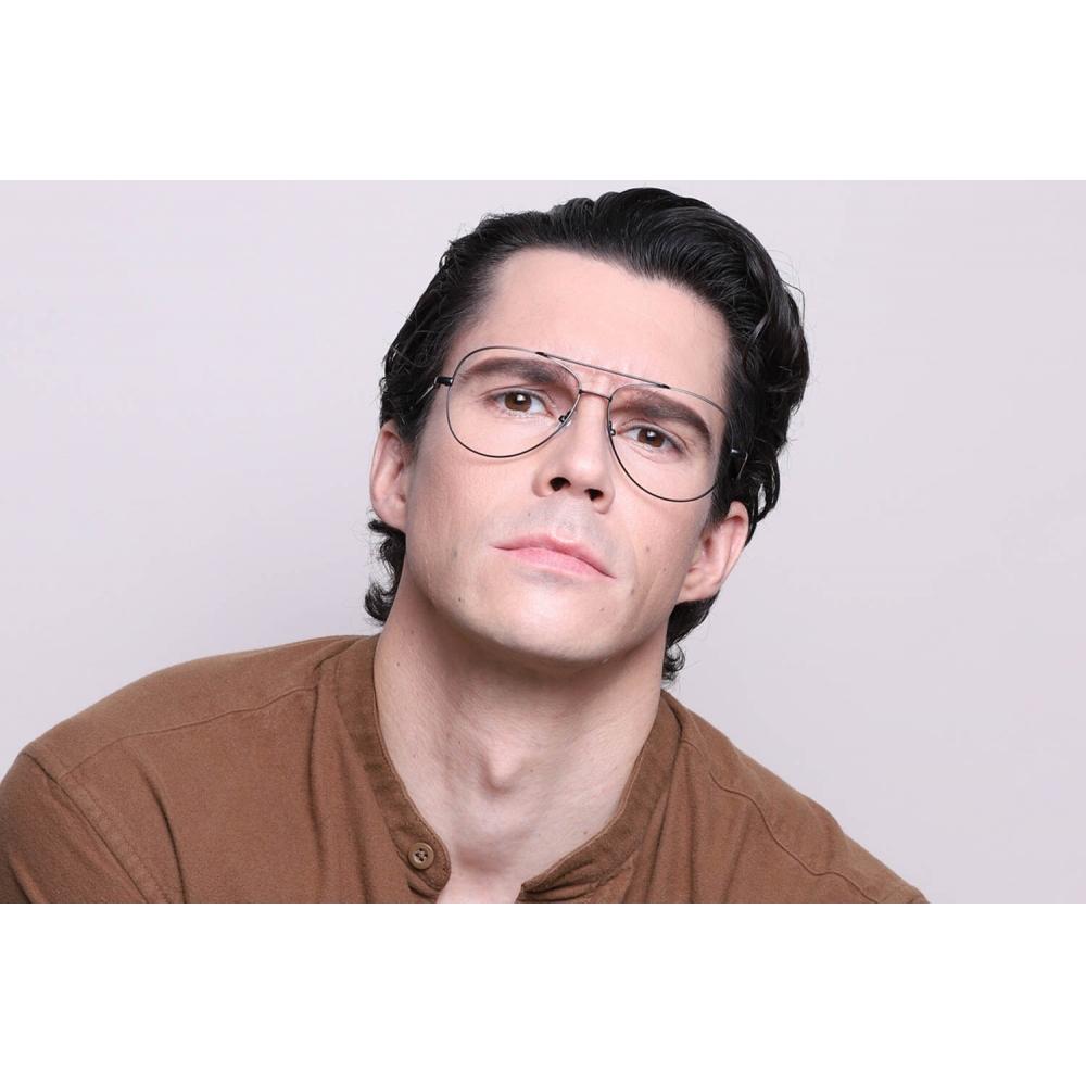 Full Rim Pilot Black Smartbuy Collection Tempe Asian Fit 790 Fashion Unisex Eyeglasses