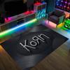 Korn Design Crystal Velvet Carpet Cozy Non?Slip Printed Rug For Bedroom Living Room Entrance
