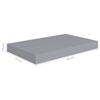 VidaXL Floating Wall Shelves 2 Pcs Grey 40x23x3.8 Cm MDF