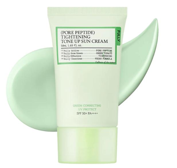 Fully Pore Peptide Tightening Green Tone-Up Sunscreen 50ml