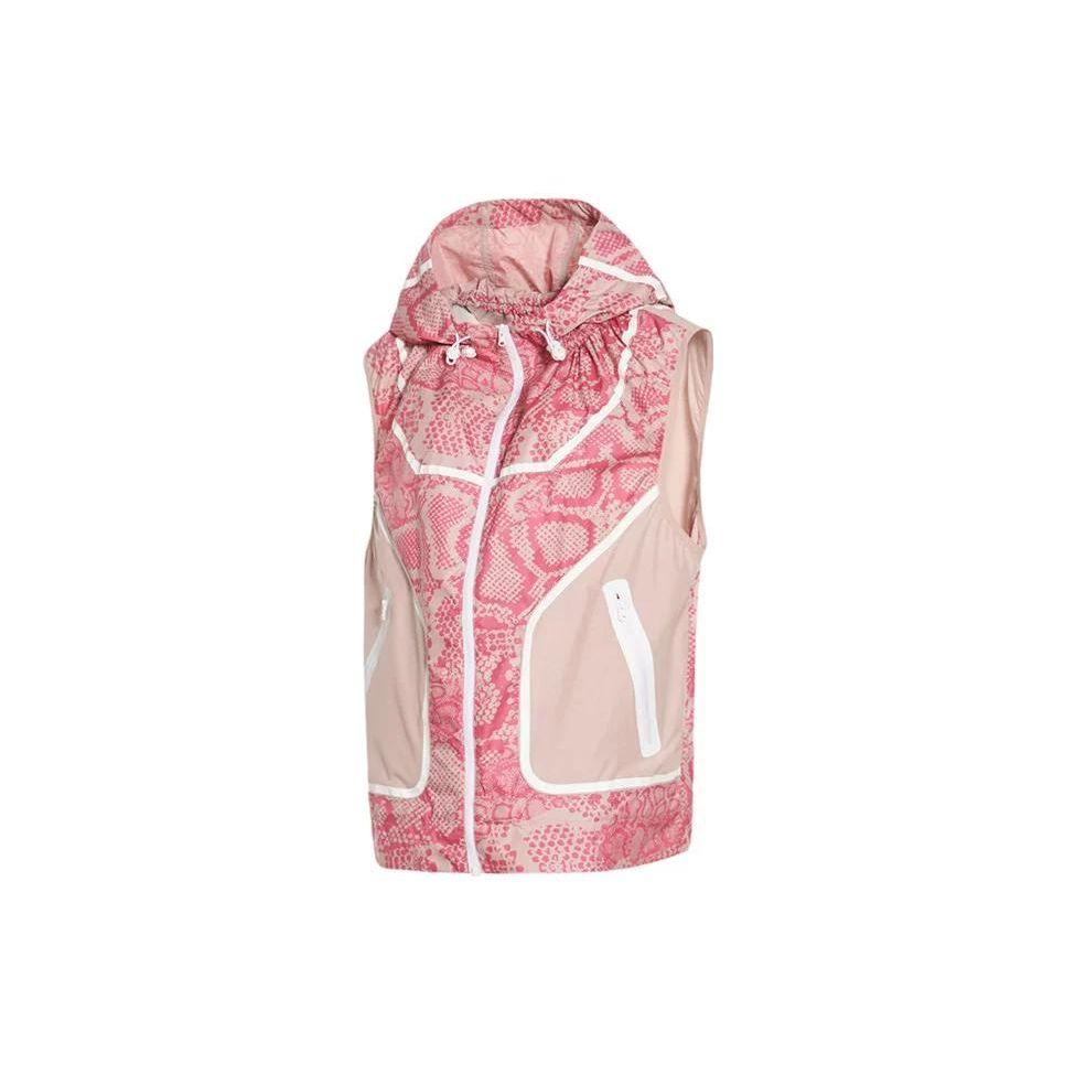 adidas by Stella McCartney Women s Snake Print Running Vest Pink FK9683 S