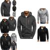 Men's Winter Hoodies Slim Fit Hooded Sweatshirt With Soft Warm Material Jacket