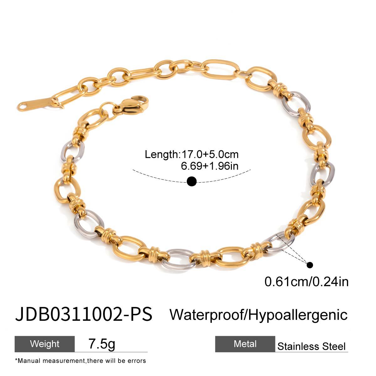 

JYL TS Bracelet Necklace Golden Tone Design Set Attracts Wealth & Harmony JDB0311002-PS ла-саль зелений колір