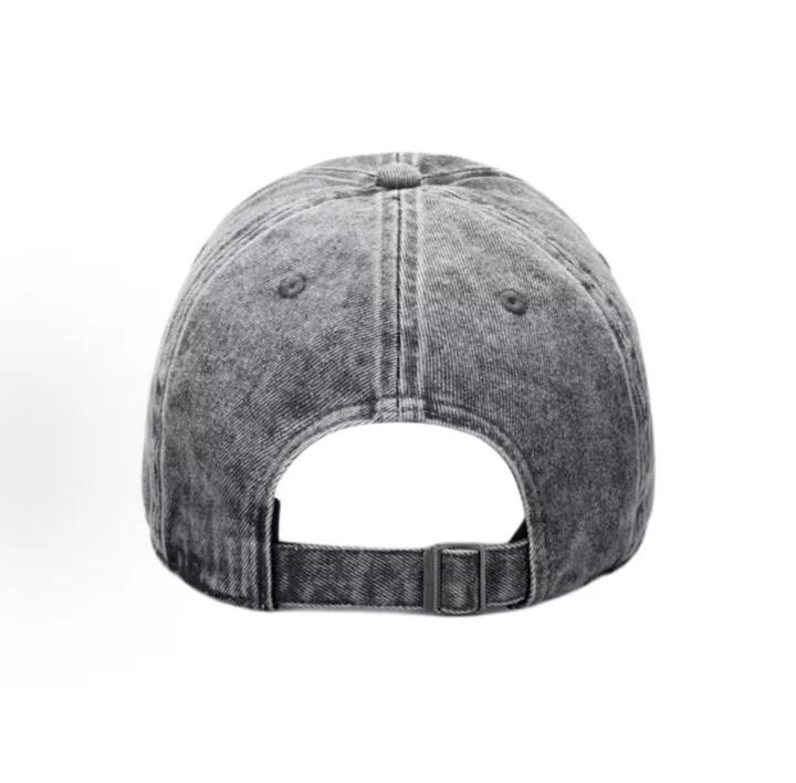 Nike Unisex Washed‑Denim Unstructured Baseball Cap, Mid‑Depth Soft‑Crown Curved Brim Vintage Street‑wear Hat  IH8777