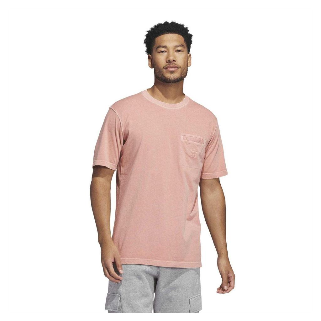 Adidas Mens Essentials Dyed Pocket T-Shirt