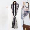 Silk women's Hangzhou silk scarves, long scarves, vintage mulberry silk ribbons, high-end gift professional neck scarves