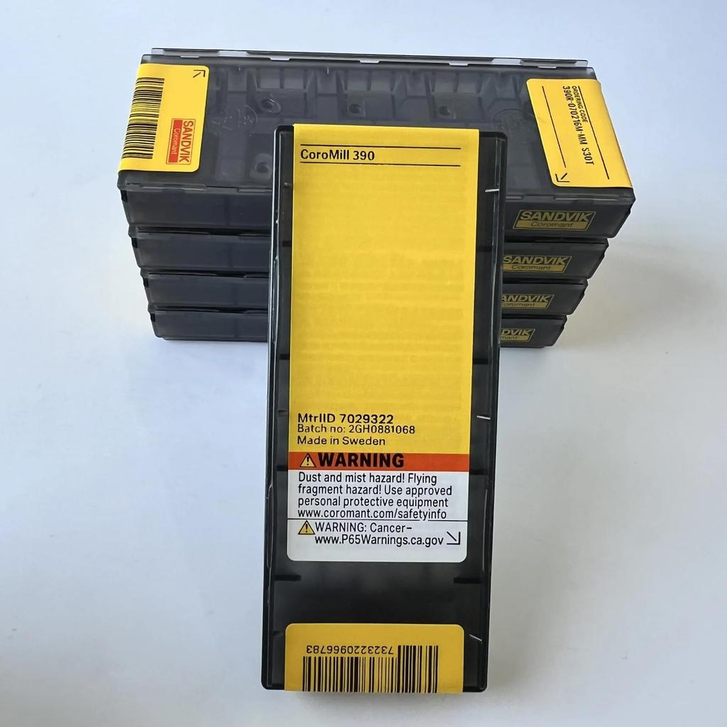 Original Sandvik / 390R-070216M-MM S30T / CNC lathe carbide blade 10 PCS