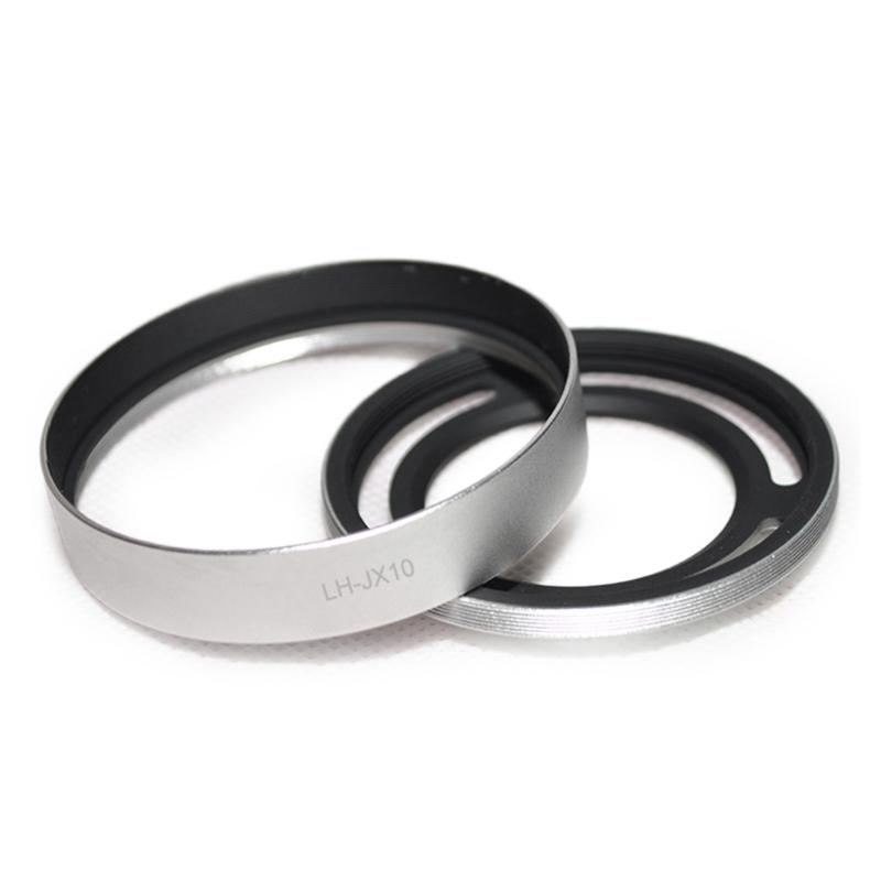 LH-JX10 Hollows Out Alloy Metal Detachable Camera Lens Hoods For X10 X20 X30 for Enhanceds Protections