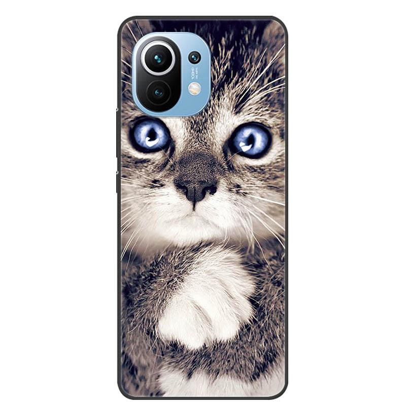 For Xiaomi 11 Lite 5G NE Case Protective Silicone TPU Phone Cases for Xiaomi Mi 11 Lite 5G Shockproof Covers 11Lite Soft Fundas