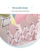 Kaba Bear Retractable Book Stand - Simple Iron Desktop Bookshelf with Macaron Colors