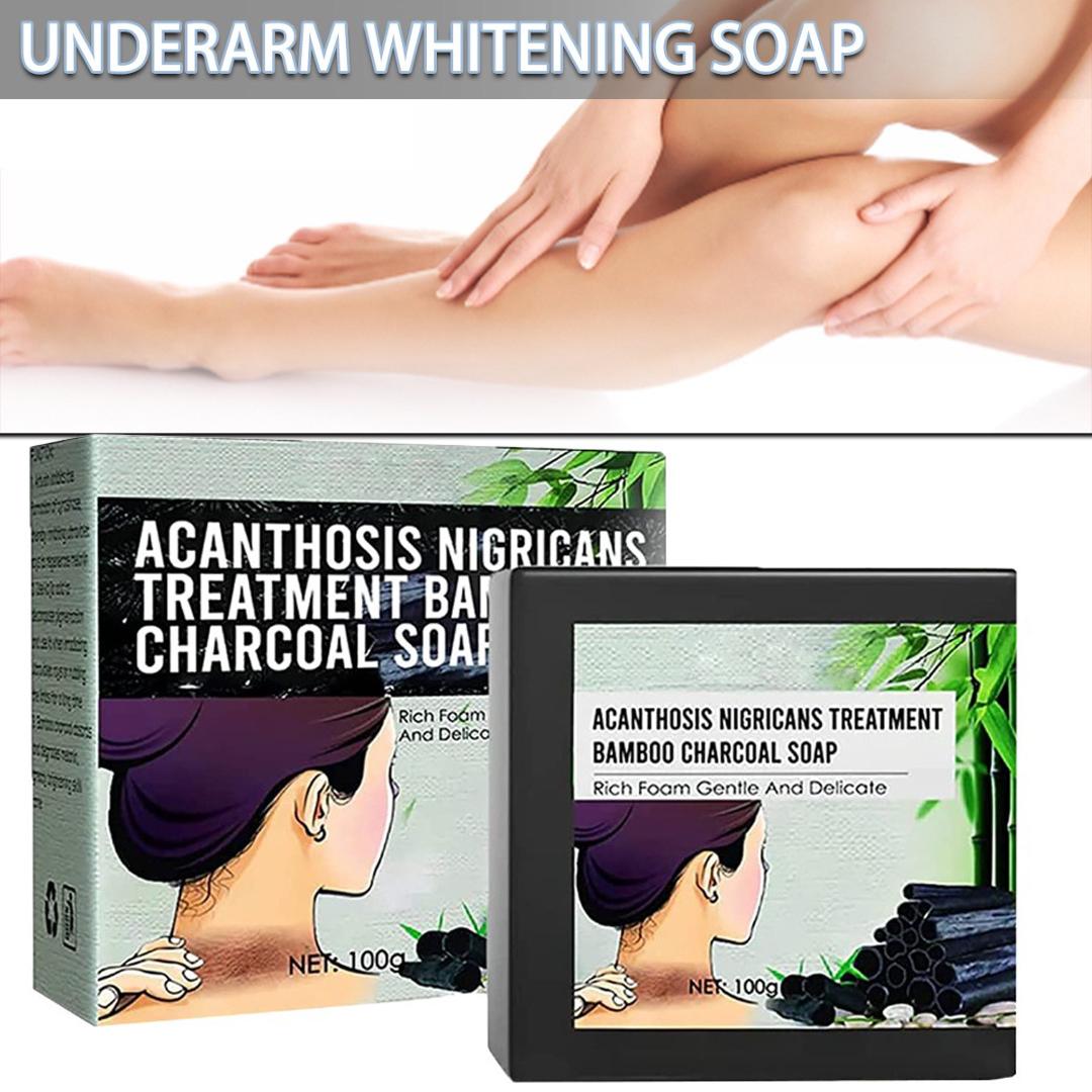 

Maijaibao Мыло с бамбуковым углем, отбеливающее, осветляющее, Acanthosis Nigricans, лечение, очищение