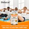 Enhances Exercise 1,000mg Supplements of Active CLA Non-Stimulating-120 Capsules