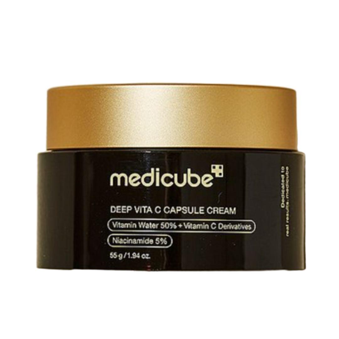 MEDICUBE Deep Vita C Capsule Cream Brightening & Radiance Moisturizer 55g