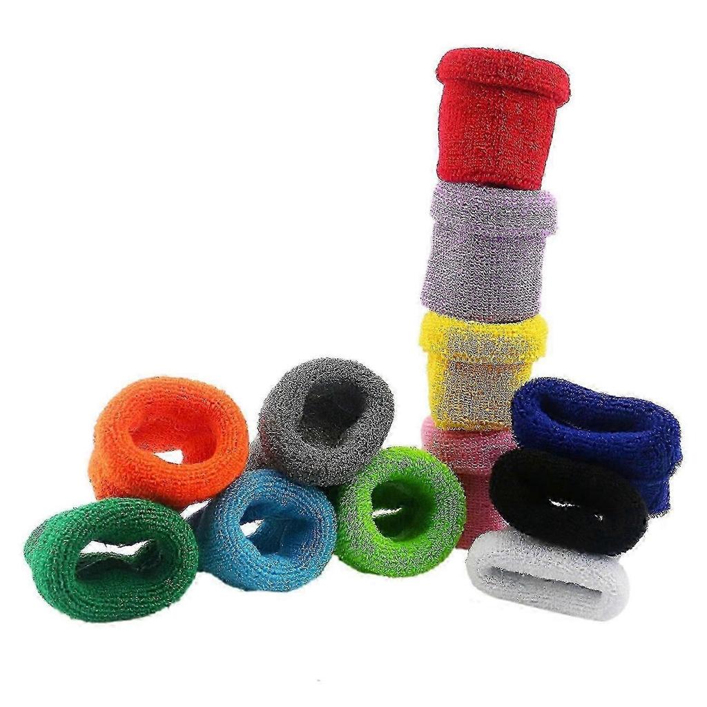 cotton sports wristband for basketball 12 pairs