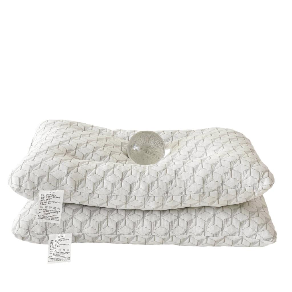 New Thai Natural Latex Pillow Ice Silk Cooling Particle Pillow Light Luxury Pillow Core Pillow