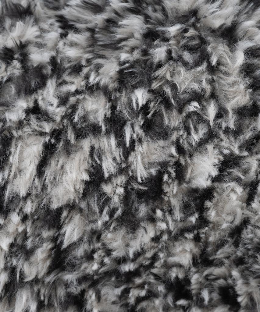 MILLO WOMEN Fur Knit Bucket Hat [Gray]