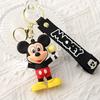 Cute 3D PVC Soft Rubber Cartoon Doll Keychain Large Blind Box Bag Pendant