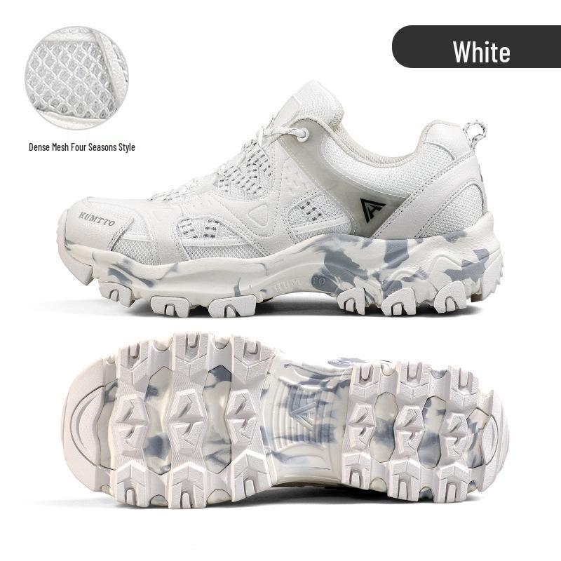 HanTu Women's Waterproof Hiking Shoes, Non-Slip, Lightweight, Breathable, Perfect for Outdoor Sports and Off-Road Climbing.