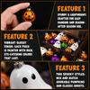 12PCS/20PCS Matte Colored Pumpkin Ornaments Lightweight Holiday Decoration  Tree Window