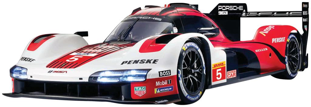 BURAGO 1/43 Porsche 963 2023 No.5 Finished Product