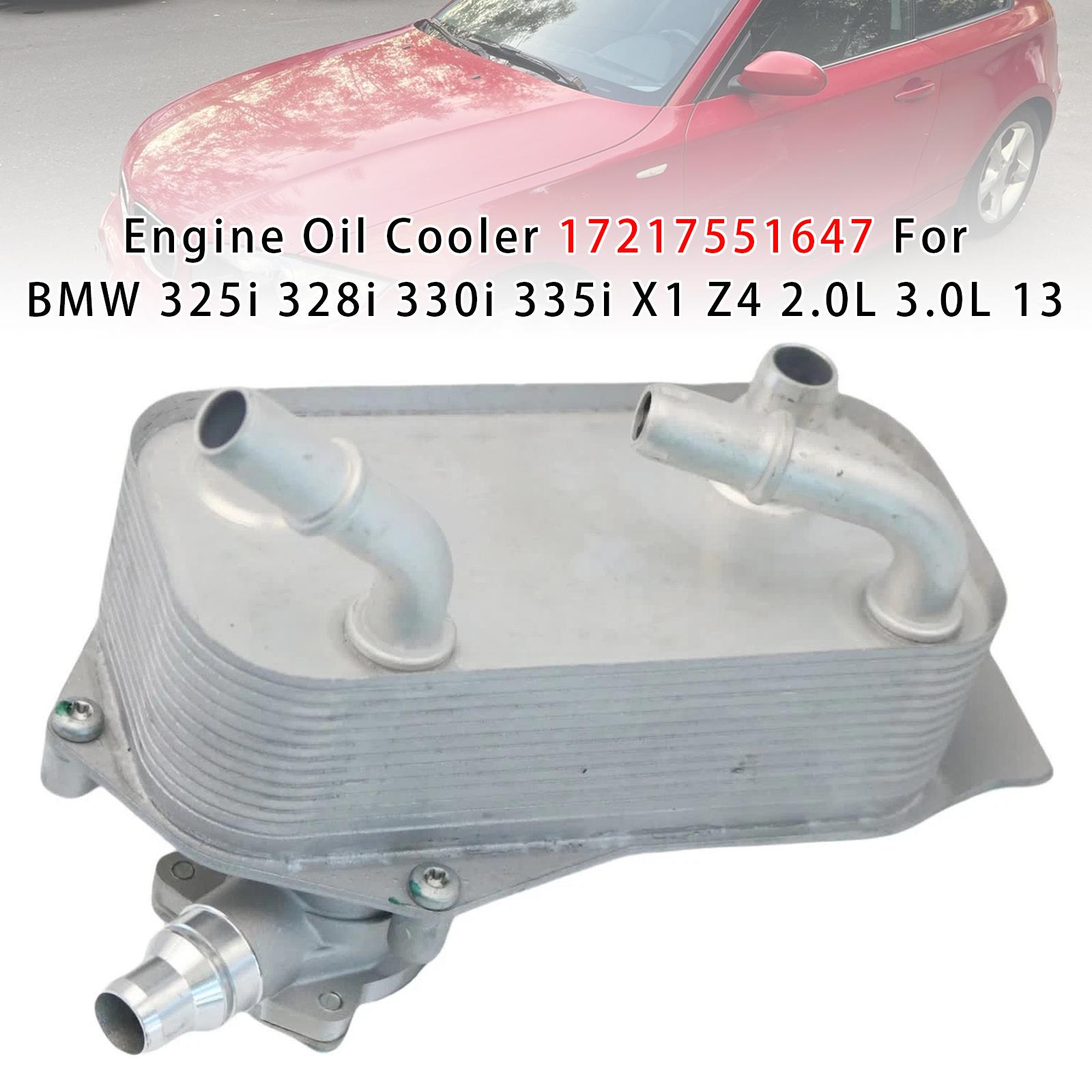 

Engine Oil Cooler 17217551647 For 325i 328i 330i 335i X1 Z4 2.0L 3.0L 13