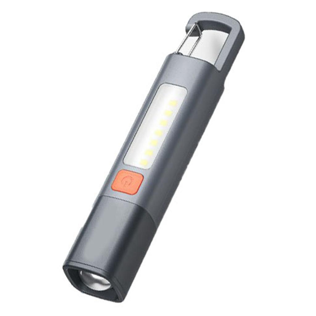 LED Flashlight Portable LED Work Light Long Range Compact Flashlight for Home and Outdoor Activities Built in Battery