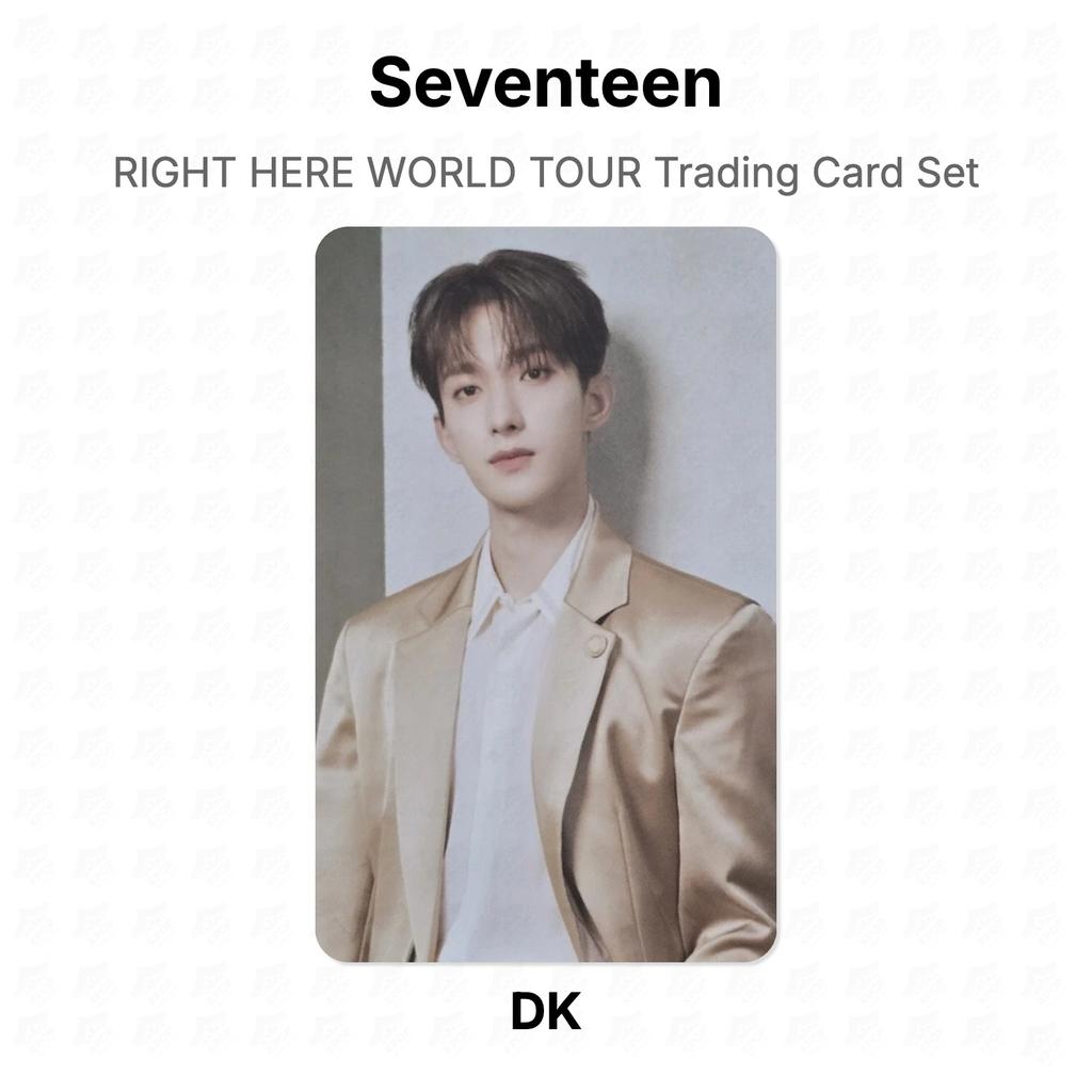 Seventeen RIGHT HERE WORLD TOUR Trading Card Set Official Photocard