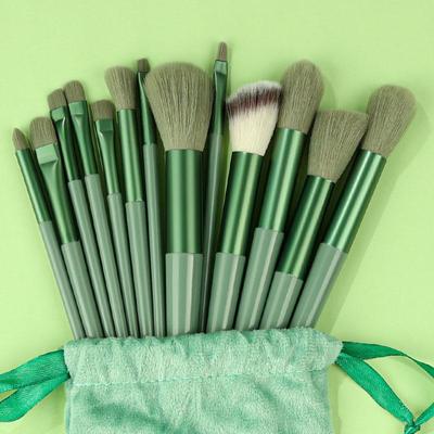 13 pezzi pennelli per trucco morbido set kit di cosmetici fondotinta fard in polvere ombretto Kabuki blending make up brush strumenti di bellezza per le donne