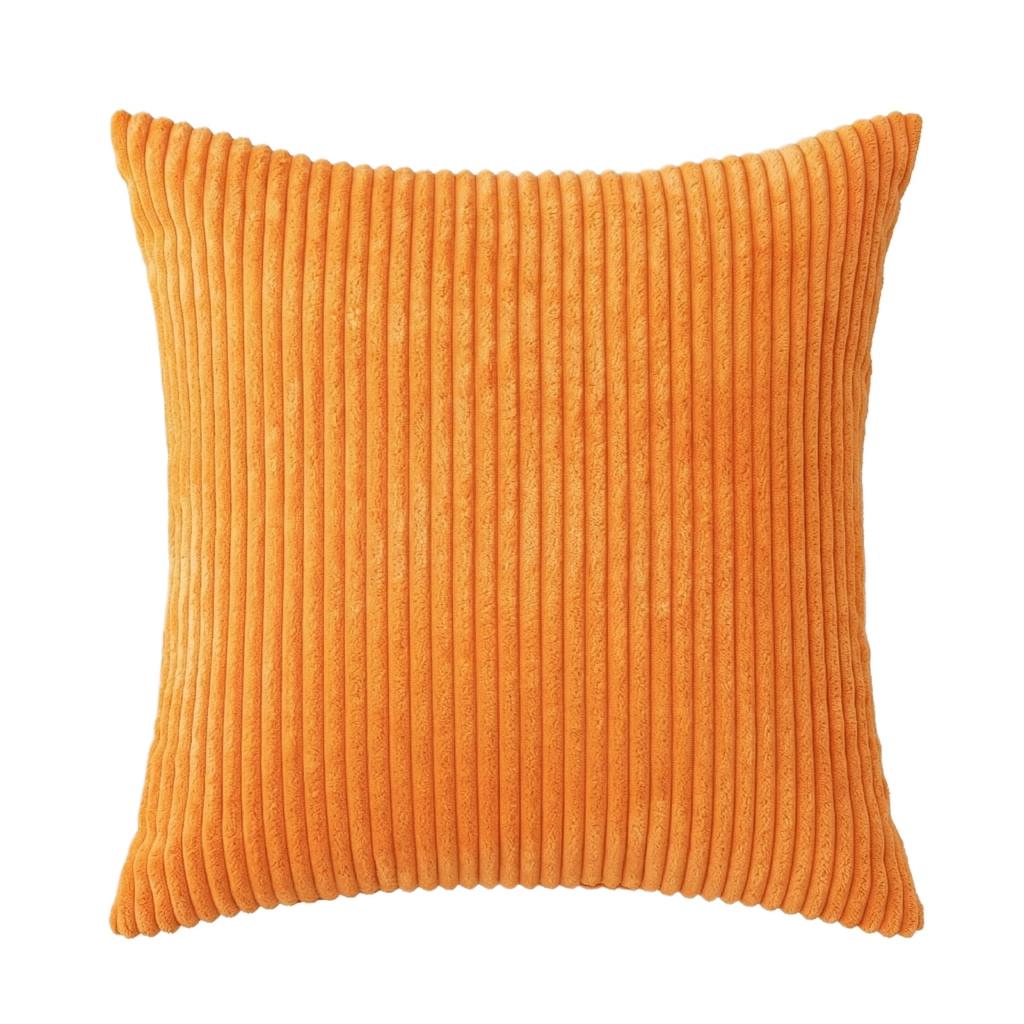 Fine Stripe Corduroy Throw Cover For Living Room Sofa