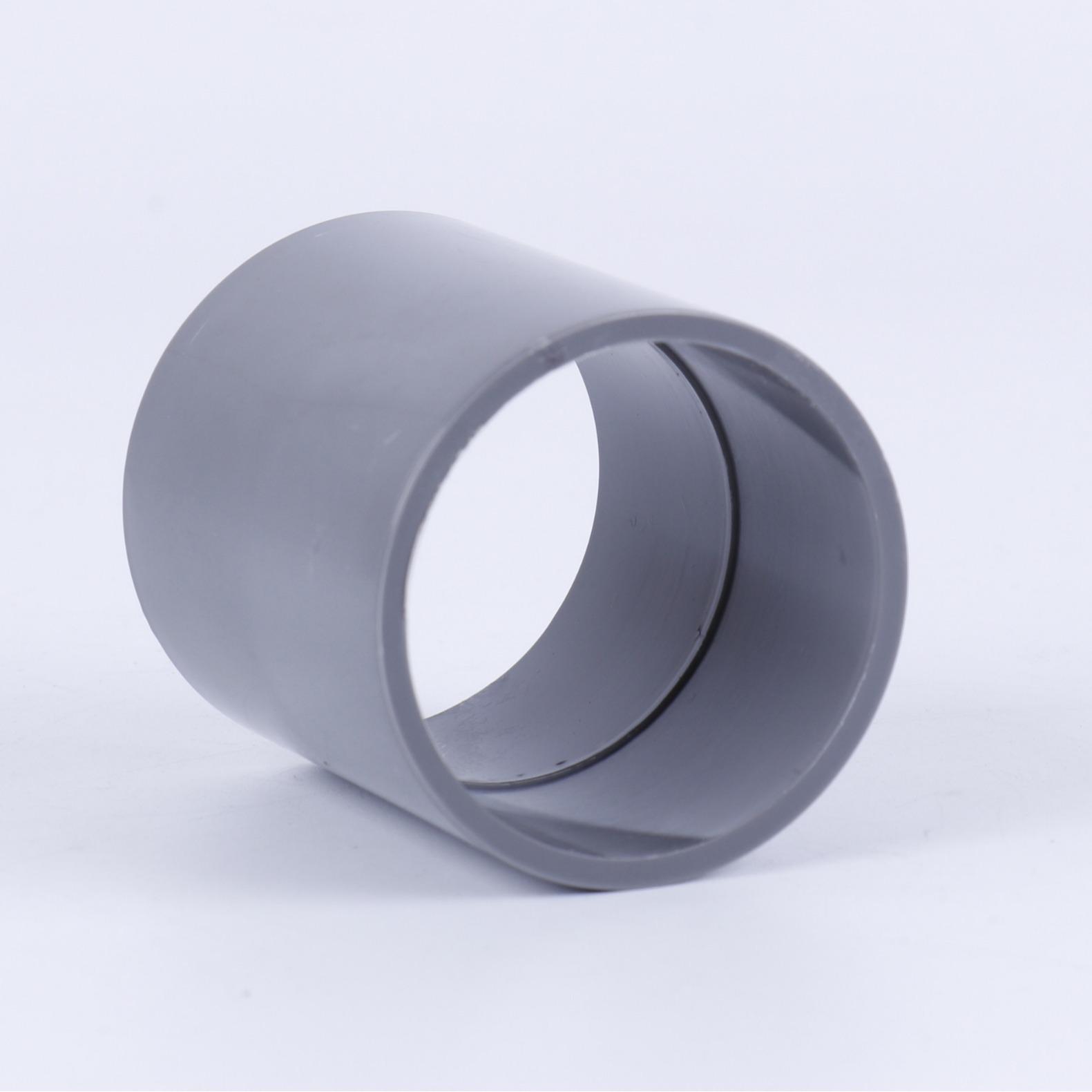 

UPVC Water Supply Pipe Fittings: 20 Straight Through PVC Upper and Lower Pipes, 25 Plastic Joint Fittings