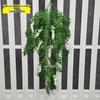 Artificial Spider Plant & Fern Hanging Decor - Trailing Green Vines for Wall & Ceiling