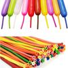 260q 100pcs Long Balloons Kit 1.8g Thickened Latex Skinny Balloons For Birthday Party Wedding