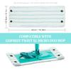 3PCS Microfiber Mop Flat Replacement Head for Leifheit Wet and Dry Use Cleaning Pad for Home Floor Cleaning Supplies