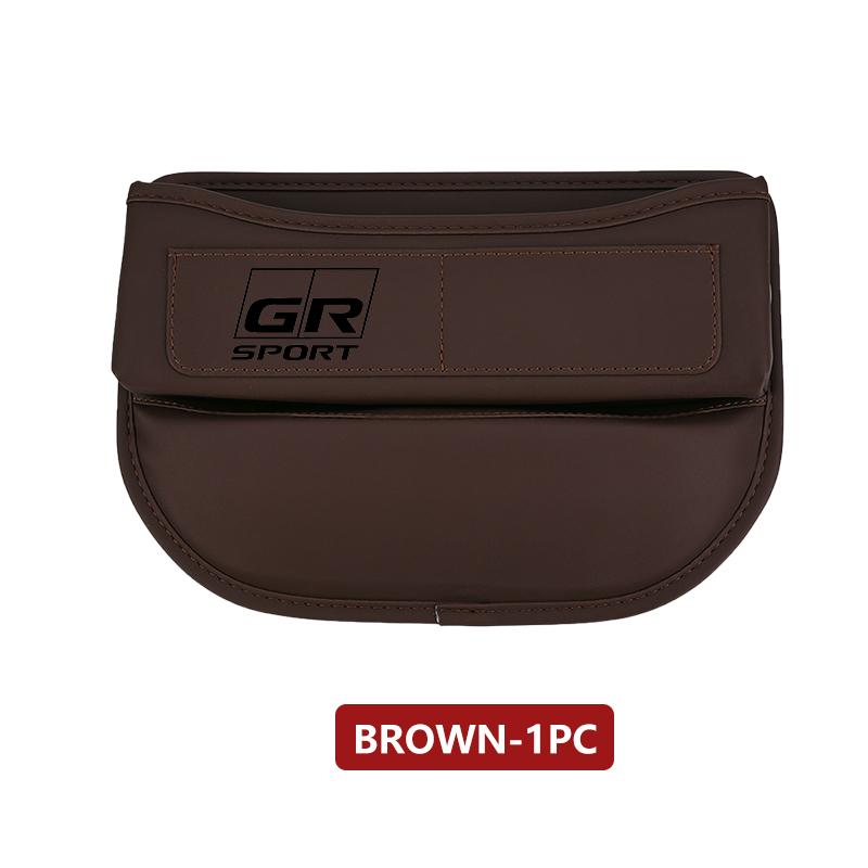 Car Seat Crevice Gap Storage Box Organizer Card Phone Holder Pocket For Toyota Supra Aygo Prado RAV4 Hilux Yaris Corolla 4Runner