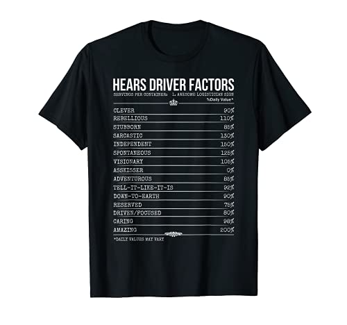 Funny Hearse Driver Factor T-Shirt