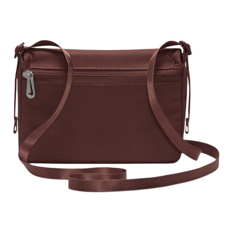 Nike Fabric Shoulder Bag Crossbody Bag Regular Unisex Red Brown Casual CW9300-218