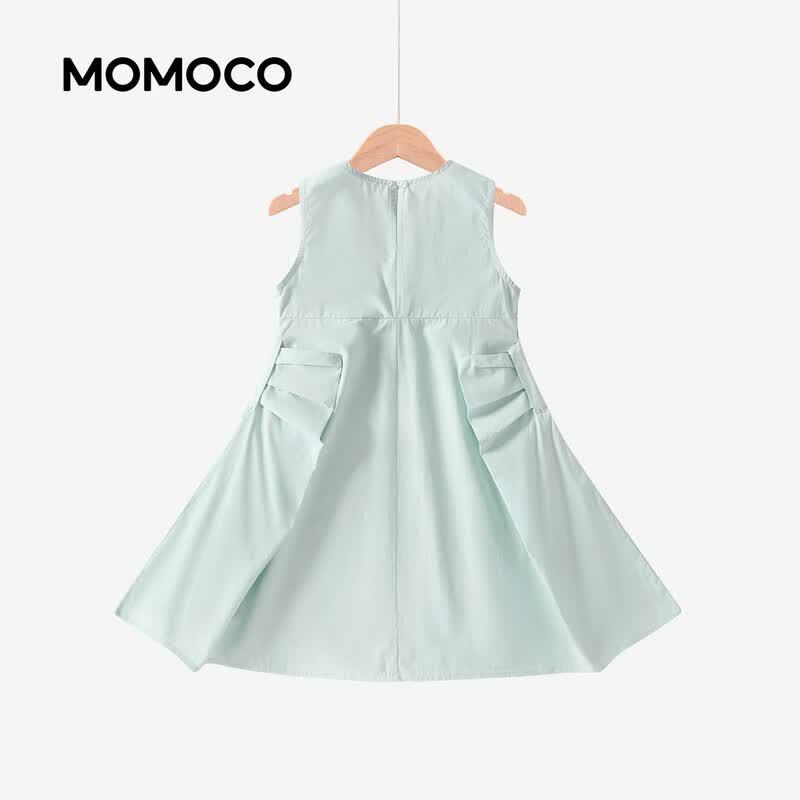 MOMOCO Girls' Summer Sleeveless Princess Dress