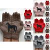Versatile Women's Cute Horse Gloves Ideal For Casual Wear And Winter Sports With Unique Style