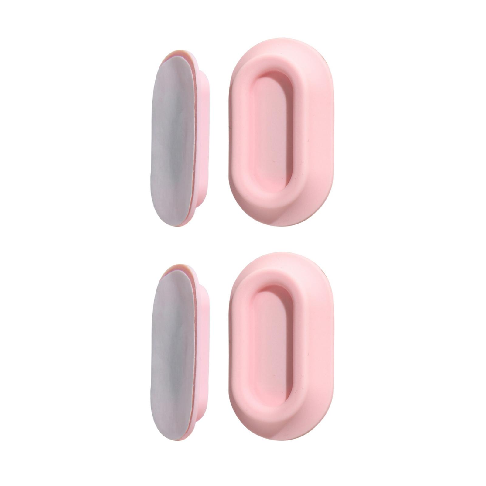 

1 пара магнитных держателей для пульта дистанционного управления, настенный самоклеящийся силиконовый органайзер для телевизора и электроники