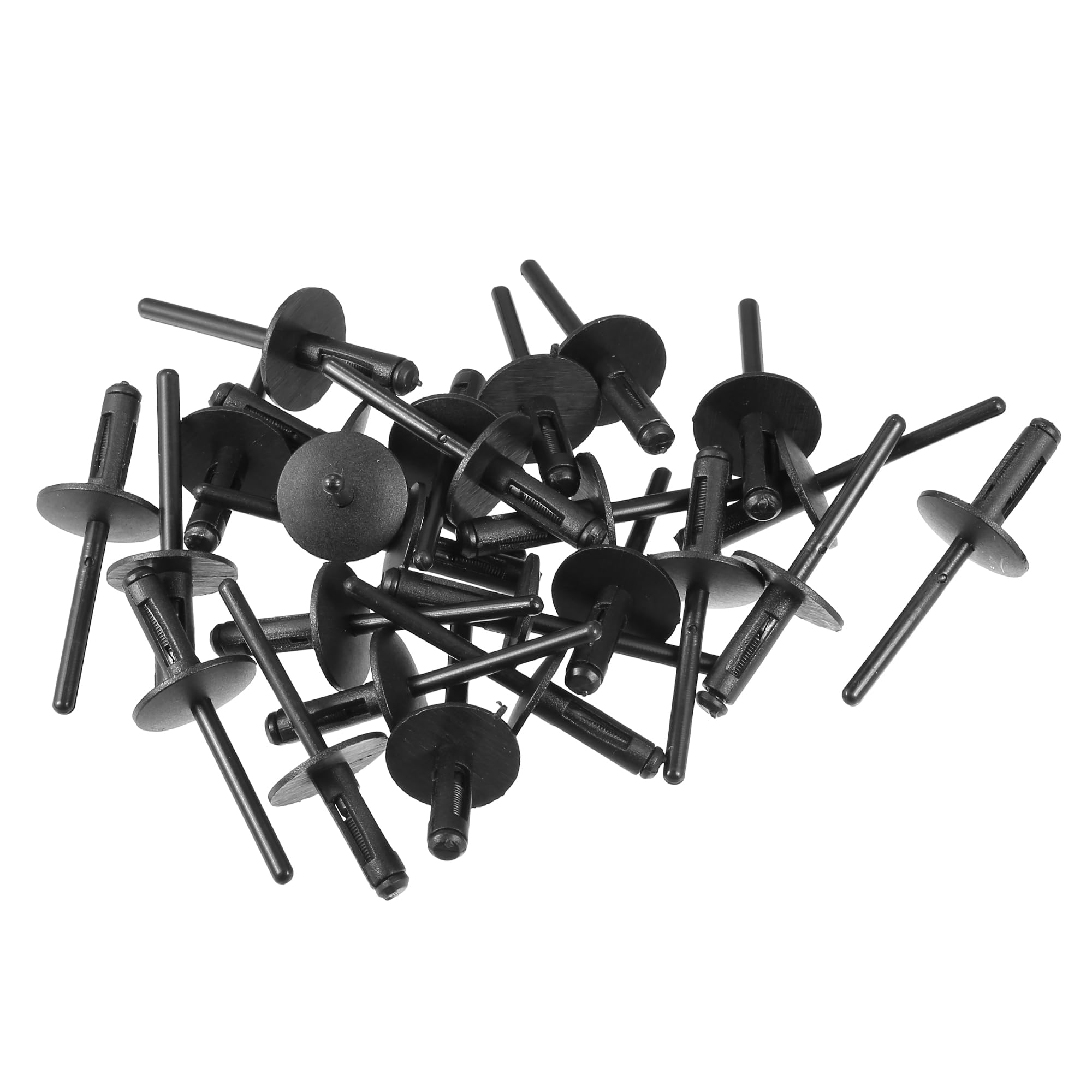 

VekAuto Набор из 25 пистонов подкрылка, совместимых с BMW X1 2013-2023, прочные пластиковые черные пистоны подкрылка колесной арки, пистоны бамперной накладки, боковая ко