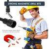 5/6 Pcs SAE Magnetic Hex Nut Driver Set 6-Point Socket 1/4" Hex Shank Magnetic Tip CR-V Steel Bolt Socket 150mm for Power Drill