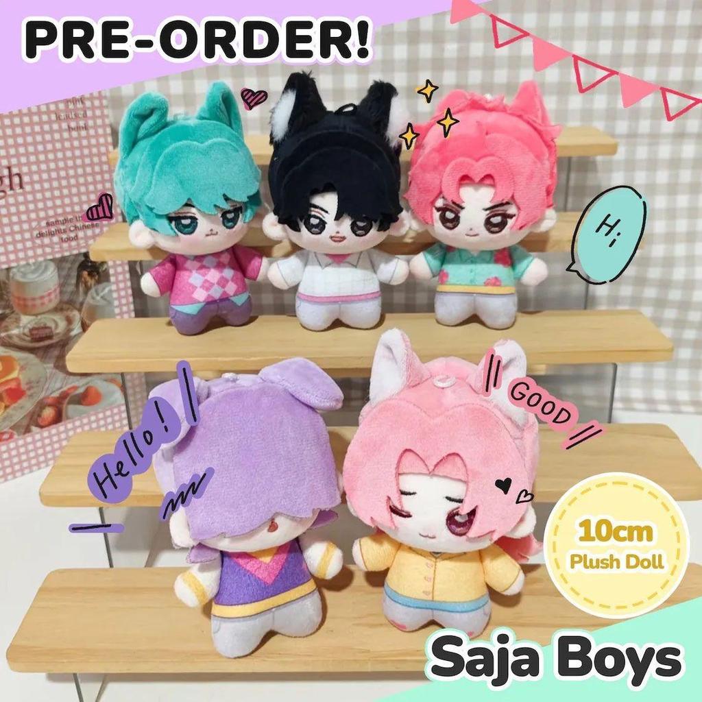 Auf Lager Neu kpop Dämonenjäger Plüschpuppe Schlüsselanhänger Figur Anhänger Schlüsselanhänger Charme Schlüsselhalter Taschenanhänger