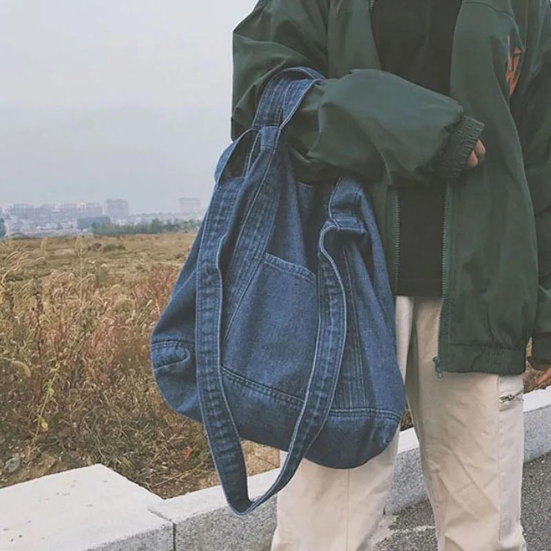 Denim Shoulder Hand Bag for Woman Shoulder Bag Crossbody New Casual Jeans Bags Women Handbags