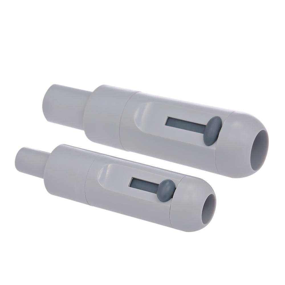 2pcs Plastic Universal Saliva Swivel Sucker Suction Handle With Adjustable Valve Strong Weak Suction